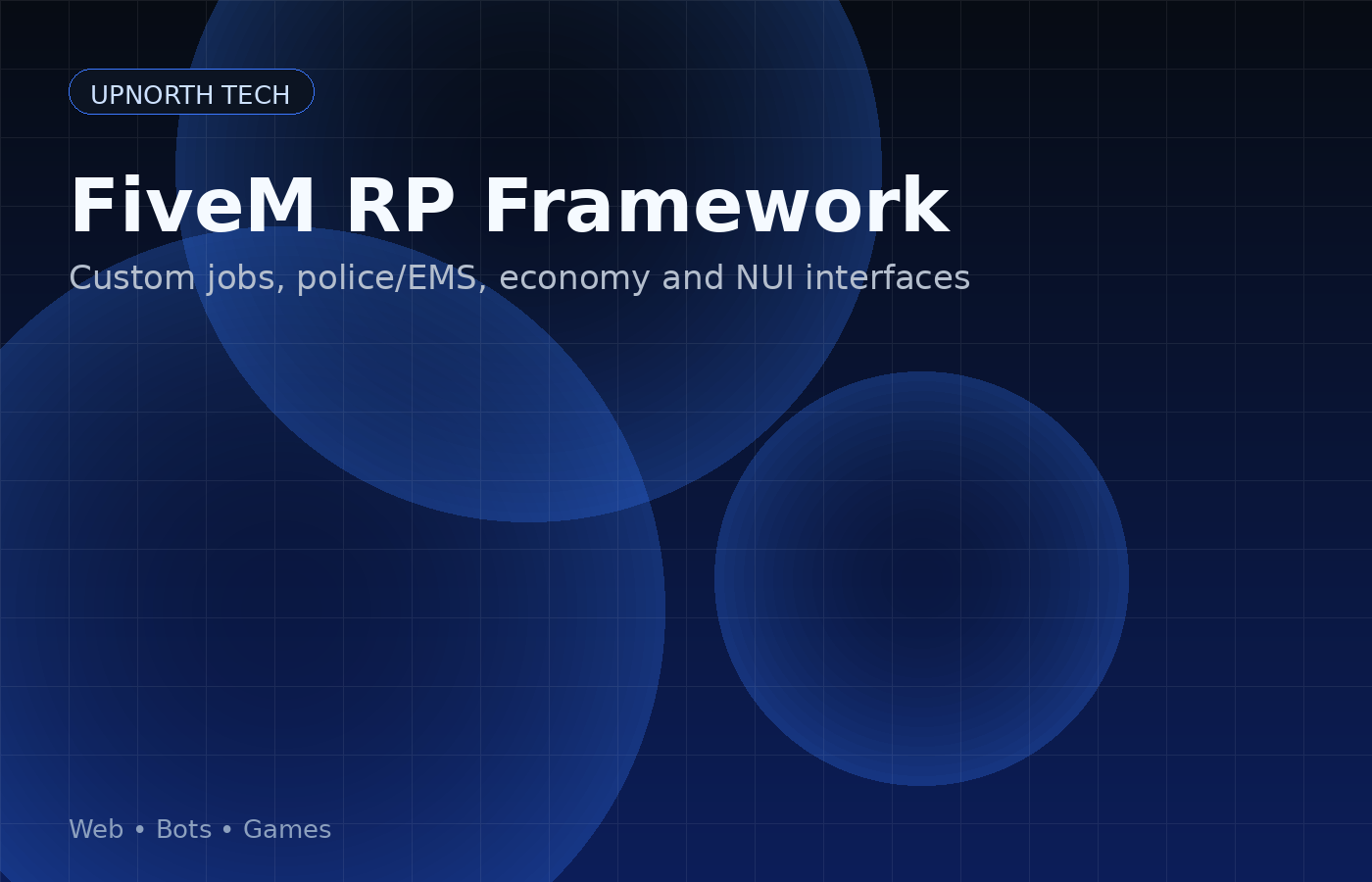 UpNorth FiveM RP Framework